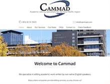 Tablet Screenshot of cammad.com